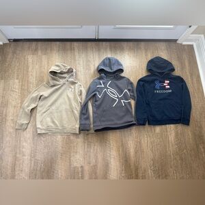 Under Armour kids Hooded Sweatshirt - Gray